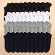 Ankle Socks - Unisex Comfortable Low Ankle Cut Set of Socks