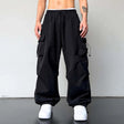 Cargo Pants - Loose Fit - Elastic Waist - Baggy Pants - Men's Cargo Joggers
