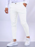 Skinny Chinos - Men's Casual Stretch Slim Fit Chino Pants