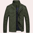 Windproof Jacket - Men's Casual Zip-Up Short Trench Jacket