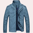 Windproof Jacket - Men's Casual Zip-Up Short Trench Jacket
