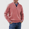 Men's Half Zip Pullover | Knitted | Long Sleeve | Quarter Zip Jumper | Men's Quarter Zip Sweaters