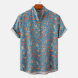 Summer Shirt | Printed | Half Buttoned | Short Sleeve Shirt | Men's Shirts