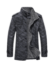 Fur Lined Jacket | Warm | Standing Collar | Winter Jacket | Men's Jacket