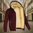 Fleece Hoodie Jacket - Winter - Warm - Zip-Up Hoodie - Men's Hoodie