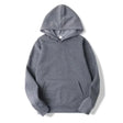 Hoodie - Warm Kangaroo Pocket Pullover Hoodie for Men and Women
