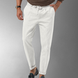 Linen Trousers - Men's Leisure Drawstring Linen Pants for Summer