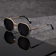 Men's Sunglasses - Polarized Retro Tinted Sunglasses