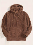 Corduroy Hoodie | Warm | Comfy | Pullover Hoodie | Men's Hoodie
