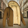 Fleece Hoodie Jacket - Winter - Warm - Zip-Up Hoodie - Men's Hoodie