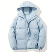 Puffer Jacket - Men's Warm Hooded Winter Down Jacket