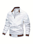 Bomber Jacket - Men's Windproof Lightweight Zip-Up Jacket