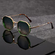 Men's Sunglasses - Polarized Retro Tinted Sunglasses