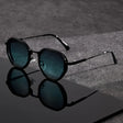Men's Sunglasses - Polarized Retro Tinted Sunglasses