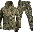 Jacket and Pants Set - Men's Tactical Outdoor Jacket and Cargo Pants