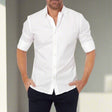 Dress Shirt | Zip-Up | Long Sleeve | Button-Up Shirt | Men's Shirts