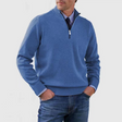 Men's Half Zip Pullover | Knitted | Long Sleeve | Quarter Zip Jumper | Men's Quarter Zip Sweaters