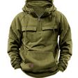 Cargo Hoodie - Men's Warm Cozy Casual Pullover Hoodie