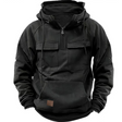 Cargo Hoodie - Men's Warm Cozy Casual Pullover Hoodie