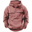 Cargo Hoodie - Men's Warm Cozy Casual Pullover Hoodie