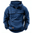 Cargo Hoodie - Men's Warm Cozy Casual Pullover Hoodie