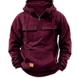 Cargo Hoodie - Men's Warm Cozy Casual Pullover Hoodie