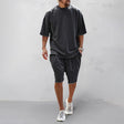 Shorts and Tshirt Set - Loose Fit - Oversized - Two-Piece Set - Men's Summer Clothes