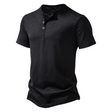 T-Shirt | Lightweight | Button Neck | Summer Shirt | Men's Clothing