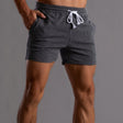 Summer Shorts - Striped - Elastic Waist - Drawstring Shorts - Men's Shorts