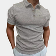 Polo T-Shirt - Short Sleeve - Collared - Buttoned Up Shirt - Men's Summer Shirt