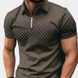 Polo T-Shirt - Quarter Zip - Lapel - Polo Shirts - Men's Clothing