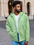 Dustin Hoodie | Men's Plus Size Hoodie with Zipper