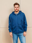 Dustin Hoodie | Men's Plus Size Hoodie with Zipper