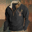 Fleece Pullover - Men's Warm Half Zip Fleece Sweater for Winter