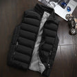 Puffer Vest - Men's Zip-Up Winter Bodywarmer Winter Gilet