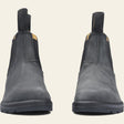 Chelsea Boots - Men's Black Ankle Leather Dealer Boots