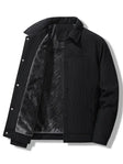 Corduroy Jacket - Men's Fleece-Lined Winter Jacket
