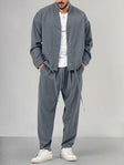 Men's Co-Ord | Loose Fit | Overshirt | Two-Piece Set | Men's Clothing