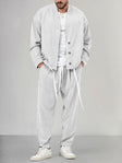 Men's Co-Ord | Loose Fit | Overshirt | Two-Piece Set | Men's Clothing