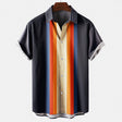 Retro Shirt | Collared | Buttoned Up | Short Sleeve Shirt | Summer Shirt for Men