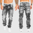 Loose Fit Jeans - Washed - Low Waist - Baggy Jeans - Men's Jeans