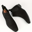 Chelsea Boots - Suede - Slip-On - Ankle Boots - Men's Boots