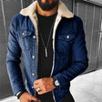 Winter Denim Jacket | Jean Jacket | Regular Fit | Fur Denim Jacket | Men's Jacket