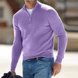 Half Zip Jumper | Knitted | Long Sleeve | Pullover Sweater | Mens Quarter Zip Sweaters