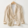 Blazer Jacket | Single Breasted - Lightweight - Linen Blazer | Men's Jackets