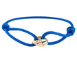 Cord Bracelet - Men's Adjustable Trinity Knot Bracelet