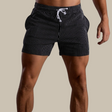 Summer Shorts - Striped - Elastic Waist - Drawstring Shorts - Men's Shorts
