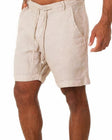Linen Shorts - Loose Fit - Drawstring - Summer Shorts - Men's Shorts
