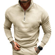 Polo Jumper | Casual | Long Sleeve | Half Zip Sweatshirt | Men's Quarter Zip Sweater