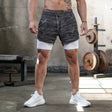 Running Shorts - Quick Dry - Drawstring - 2-in-1 Shorts - Men's Gym Shorts